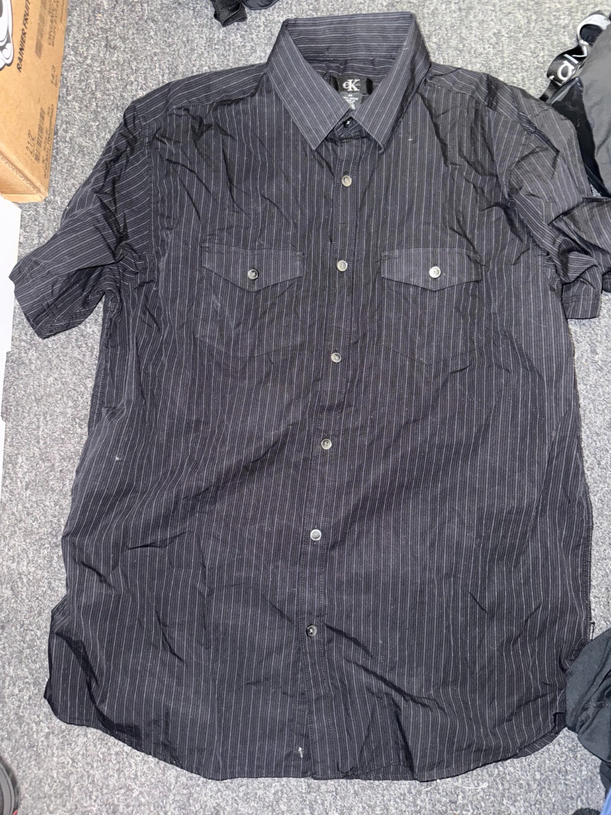 Calvin Klein Men’s 100% Cotton Polo | I62