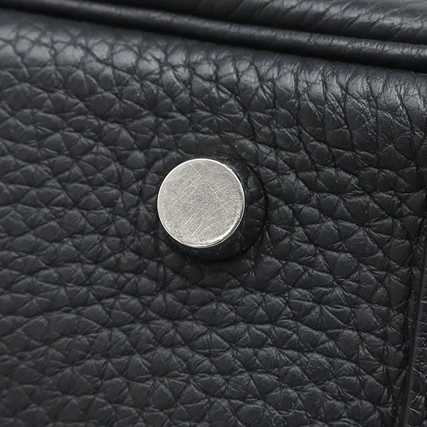 Hermes Lindy 30 2WAY Bag Handbag Black Unisex #HDB141