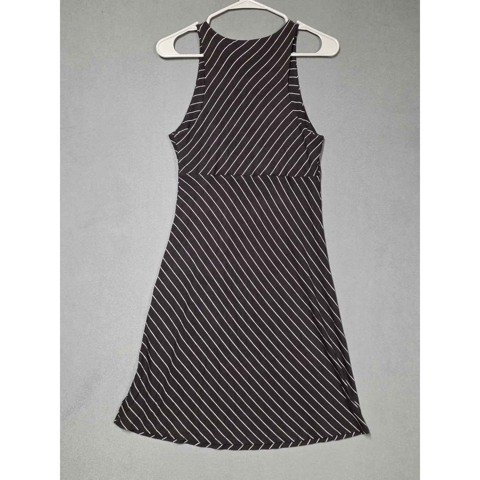 Athleta Santorini Small Dress Striped Modal Casual Travel Beach Flattering