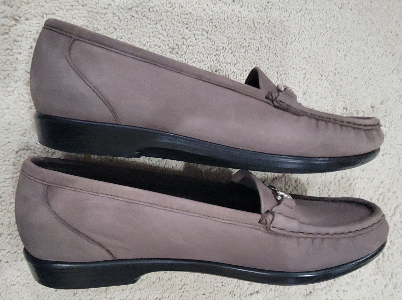 SAS Tripad Slip-on Taupe Suede Driving Moccasins SZ 9.5M