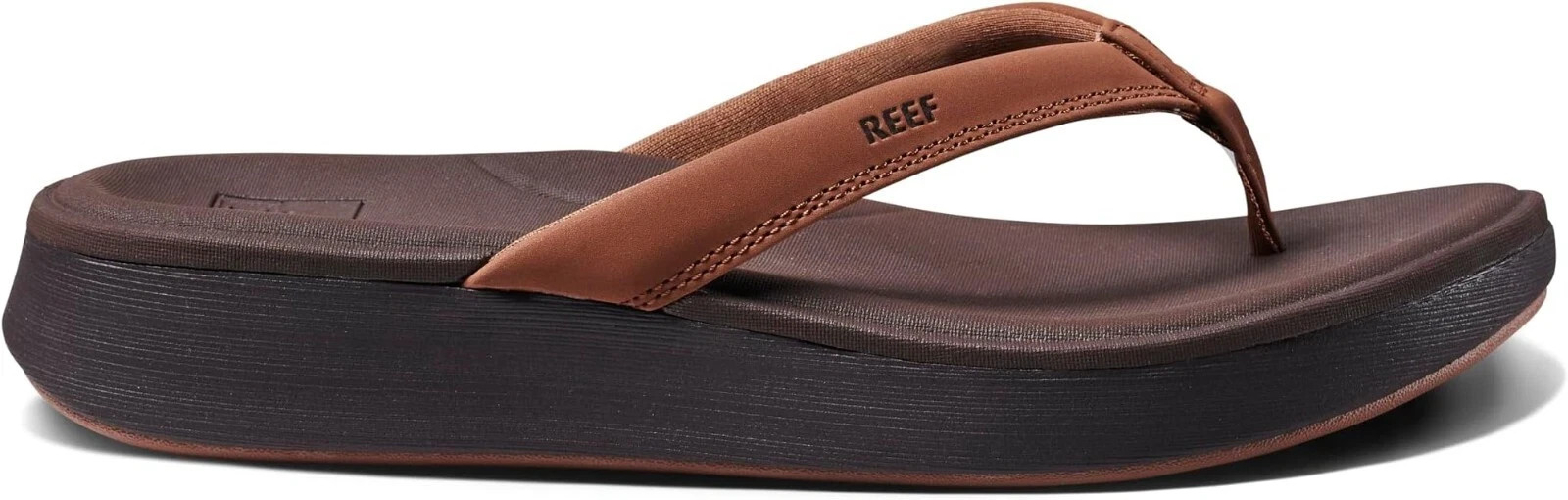 Woman Reef Cushion Cloud Super Soft Molded Footbed CJ3634 Color Espresso New