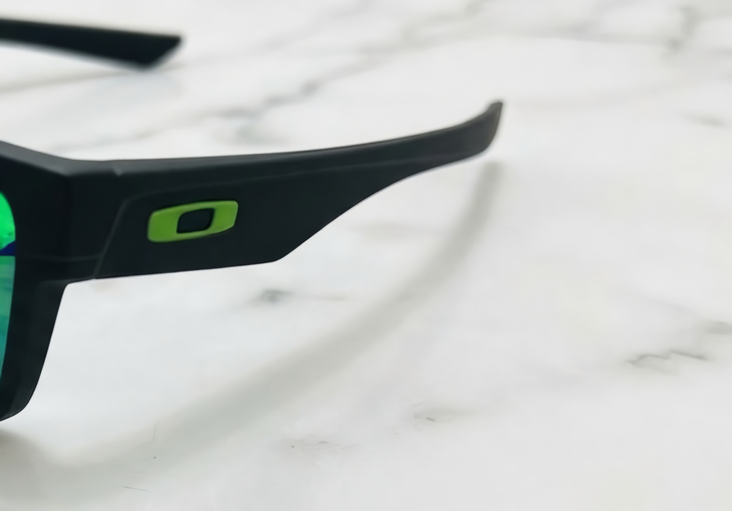 Oakley TwoFace Black Green Sunglasses