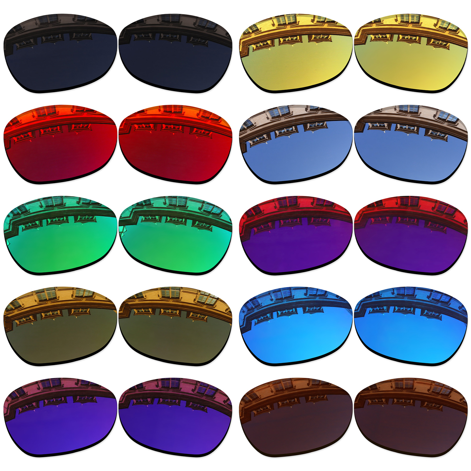 Vonxyz 20+ Color Replacement Lenses for-Oakley Crosshair New 2012 OO4060