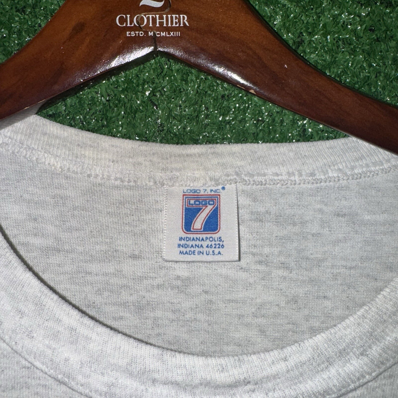 Vintage Houston Rockets Men’s Size M 1994 Clutch City NBA T-Shirt Gray