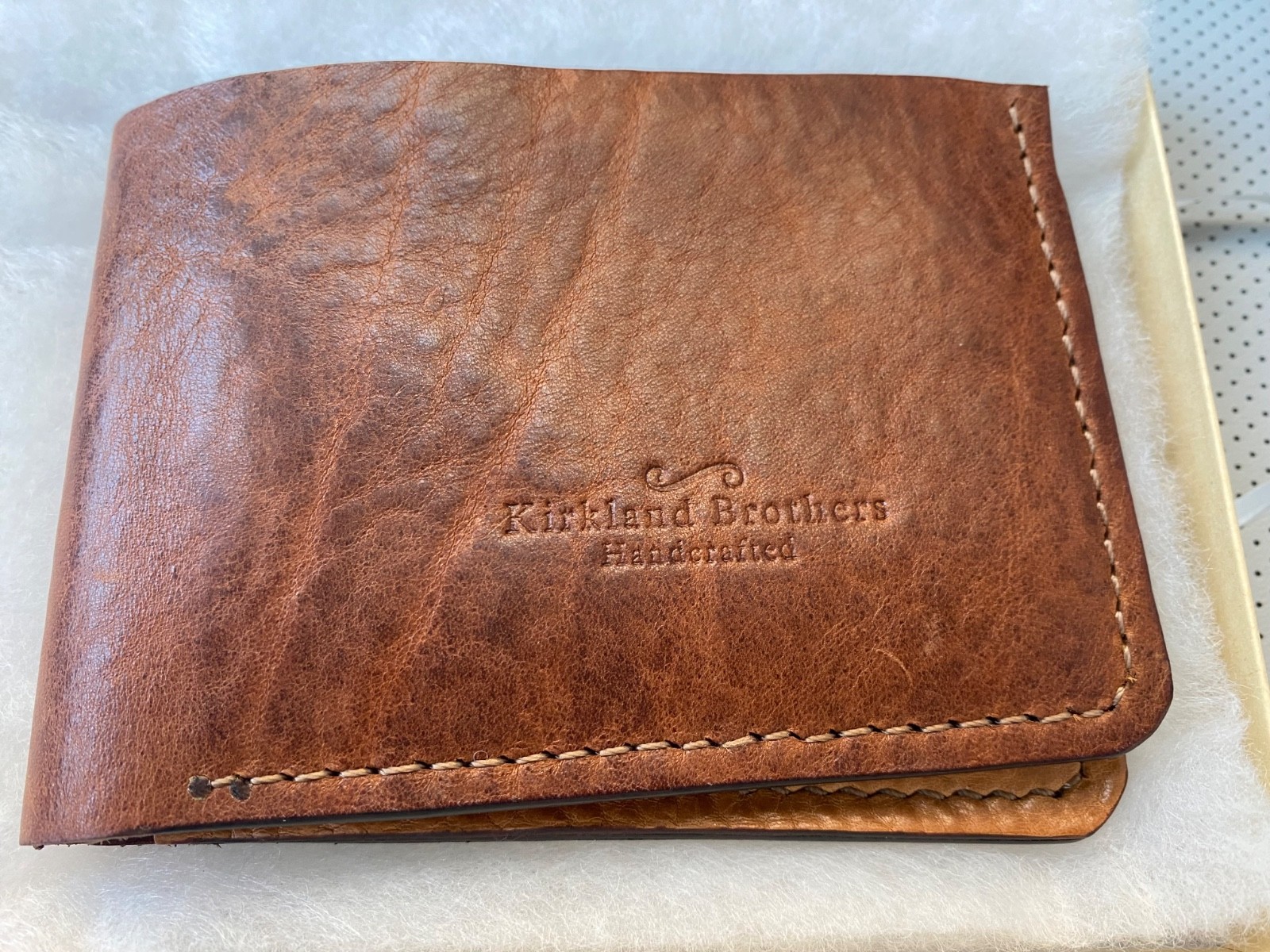 Kirklands Brothers Bifold Wallet for Men – Brown