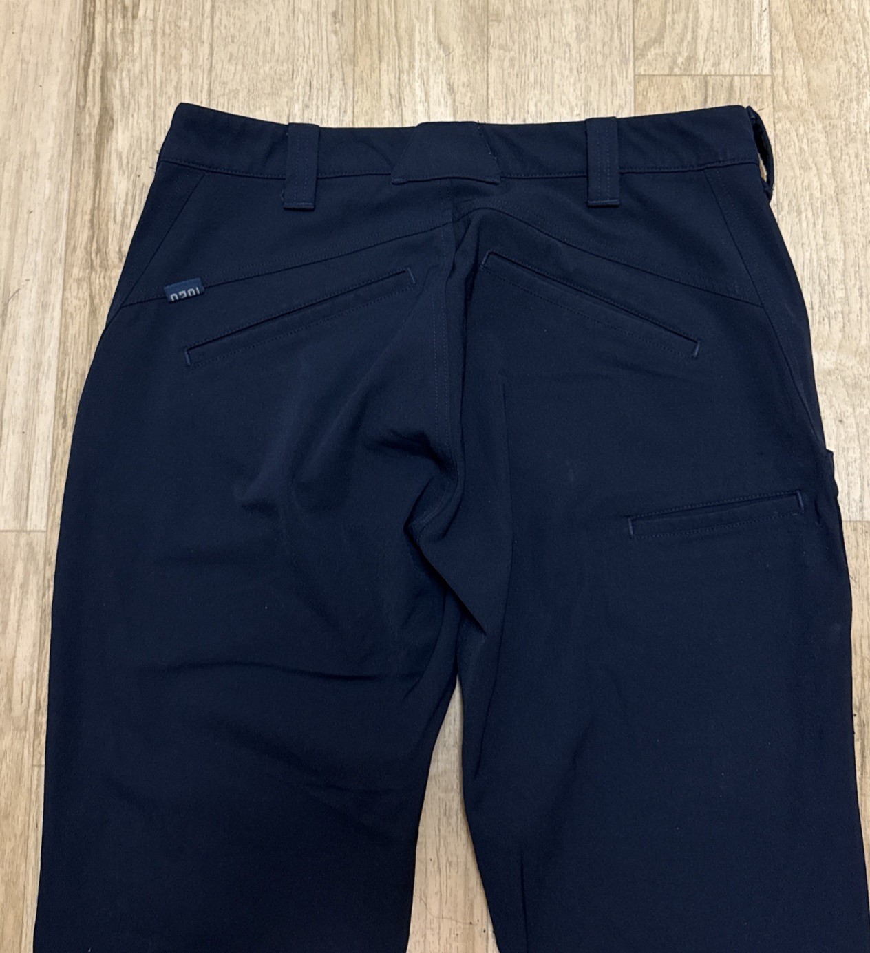 1620 Men’s Blue Nylon Stretch Work Chino Made USA Workwear Sz 34