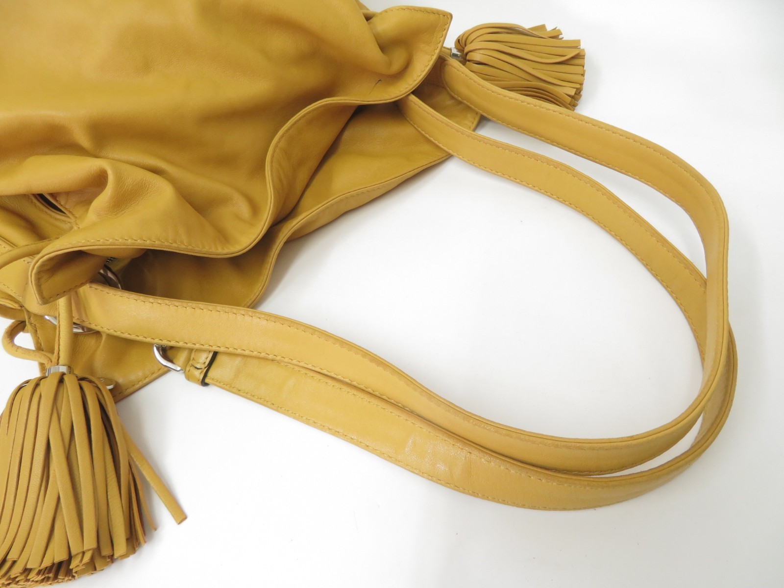 Authentic LOEWE Anagram Flamenco Lambskin Nappa Leather Shoulder Bag S#53565