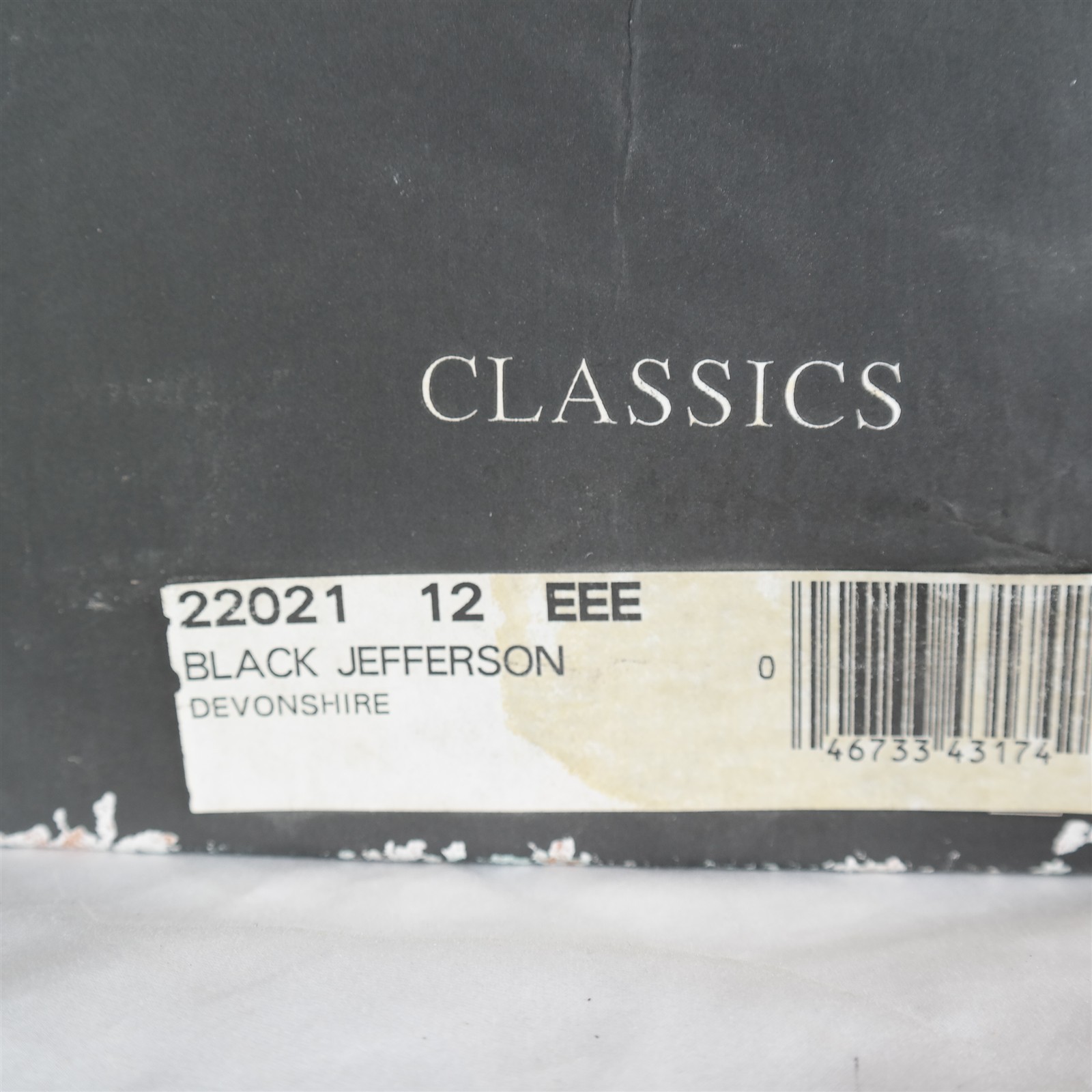 New Men’s Bostonian 22021 Jefferson Sz 12 EEE Dress shoes Black