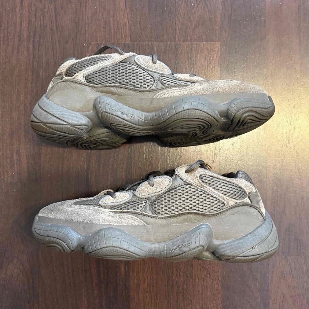 adidas Yeezy 500 Brown Clay Gray Low Top Suede Sneakers GX3606 2021 Men