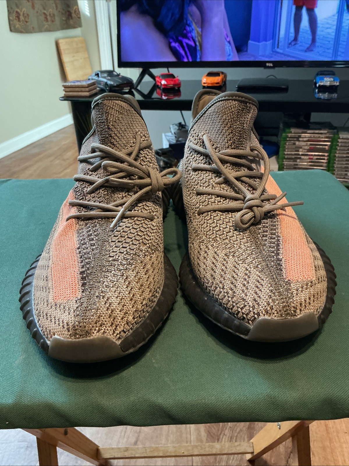Adidas Yeezy Boost 350 V2 Ash Stone GW0089 Gray Primeknit Size 11.5