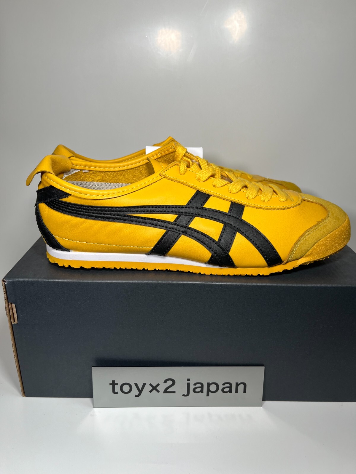Onitsuka Tiger MEXICO 66 1183C102-751 YELLOW/BLACK Sneakers New [US 4-12.5]
