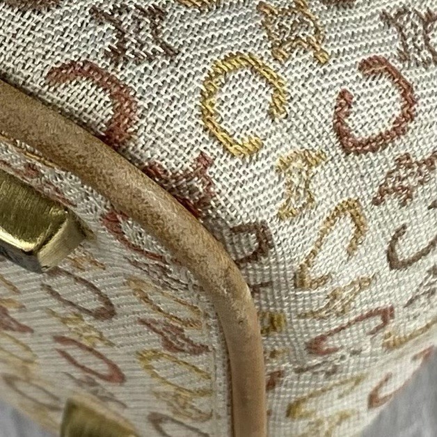 CELINE celine Handbag Accessory Pouch C Macadam Triomphe Canvas Vintage