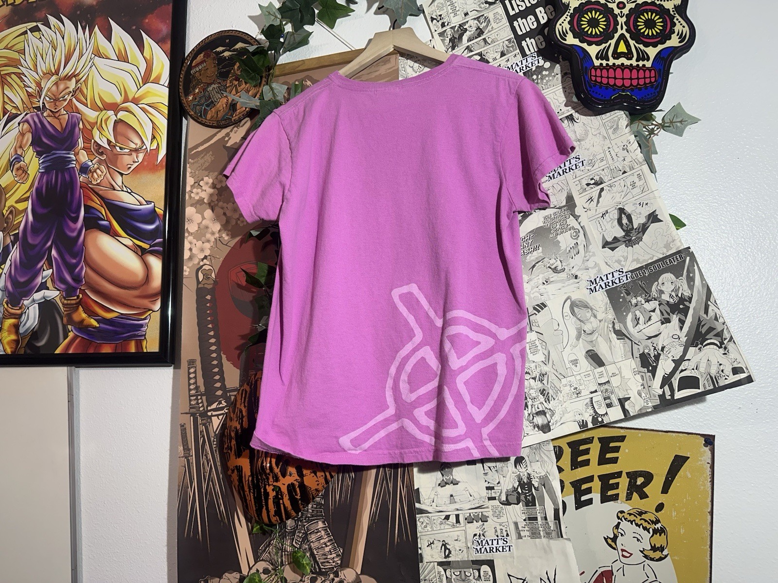 Morning Star Screen Printed Pink T-Shirt Women’s Size Medium