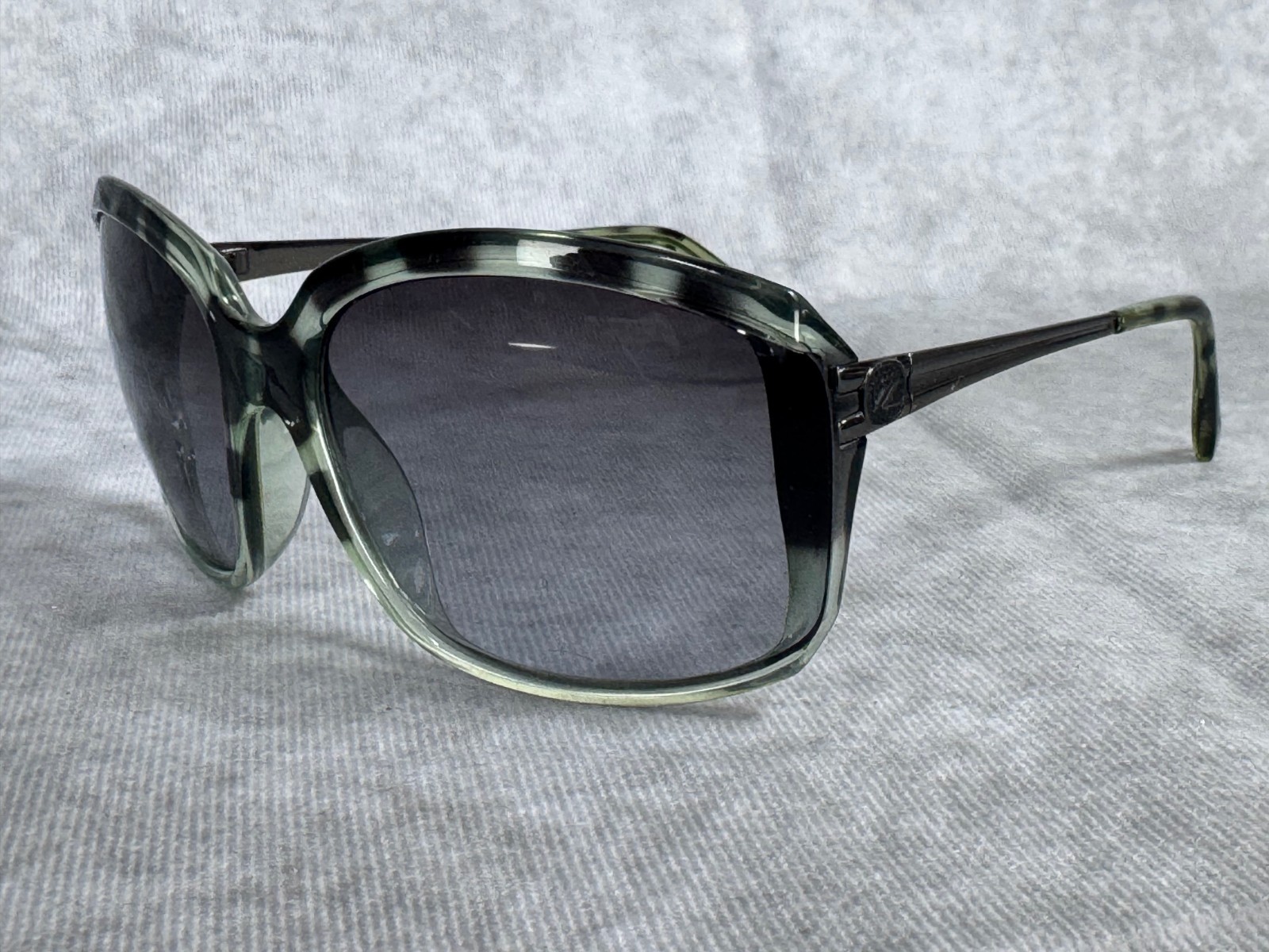 Von Zipper Kismet Women’s Oversized Square Sunglasses Green Tortoise Gradient
