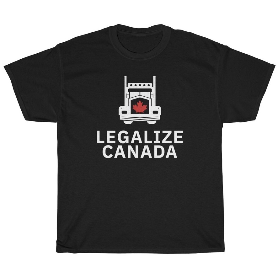 Freedom Convoy Shirt – Ottawa Protest – Legalize Canada – Premium T-Shirt