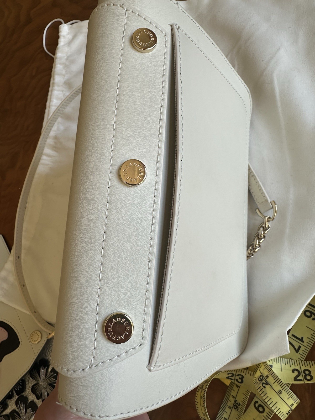 Furla Metropolis Crossbody Leather Bag With 3 Interchangeable Covers