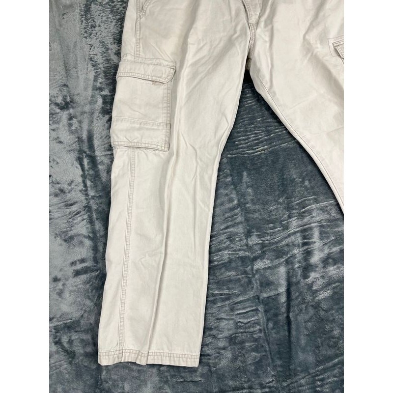Men’s Genuine Wrangler Cargo Pants Size 38×29 100% Cotton GOOD – See Photos
