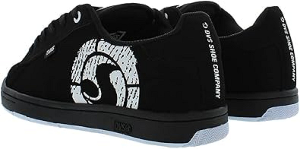 DVS F0000337001 – Men’s Revival 3.0 (Medium) Black/White Leather & Nubuck Skate