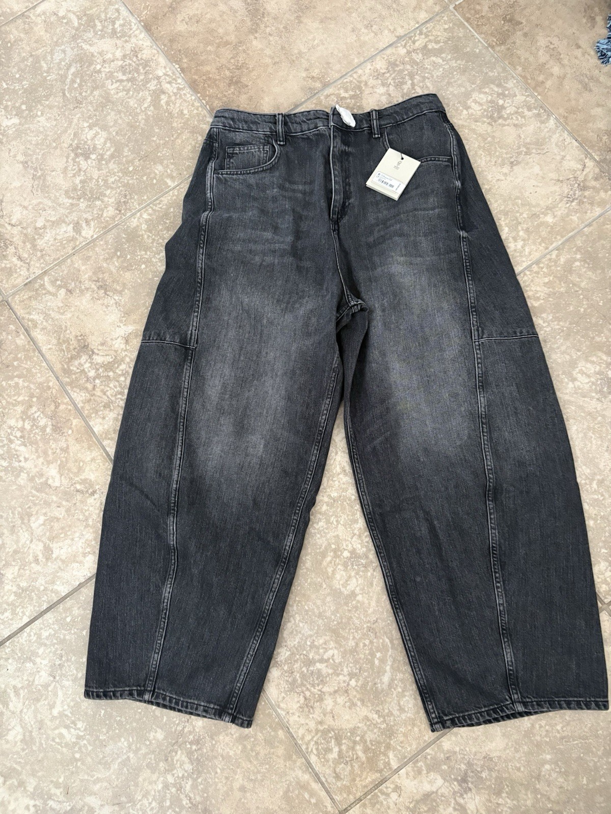 All Saint Carter Barrel Jean Size 32