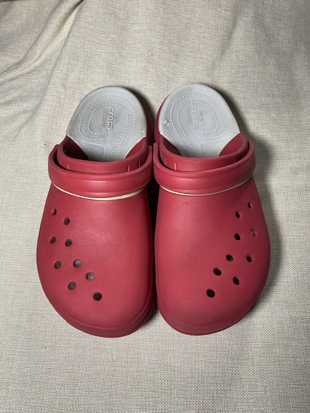 Crocs Unisex Adult Modi Sport Clog Mule In Pepper And Pearl White 9 M 11 W