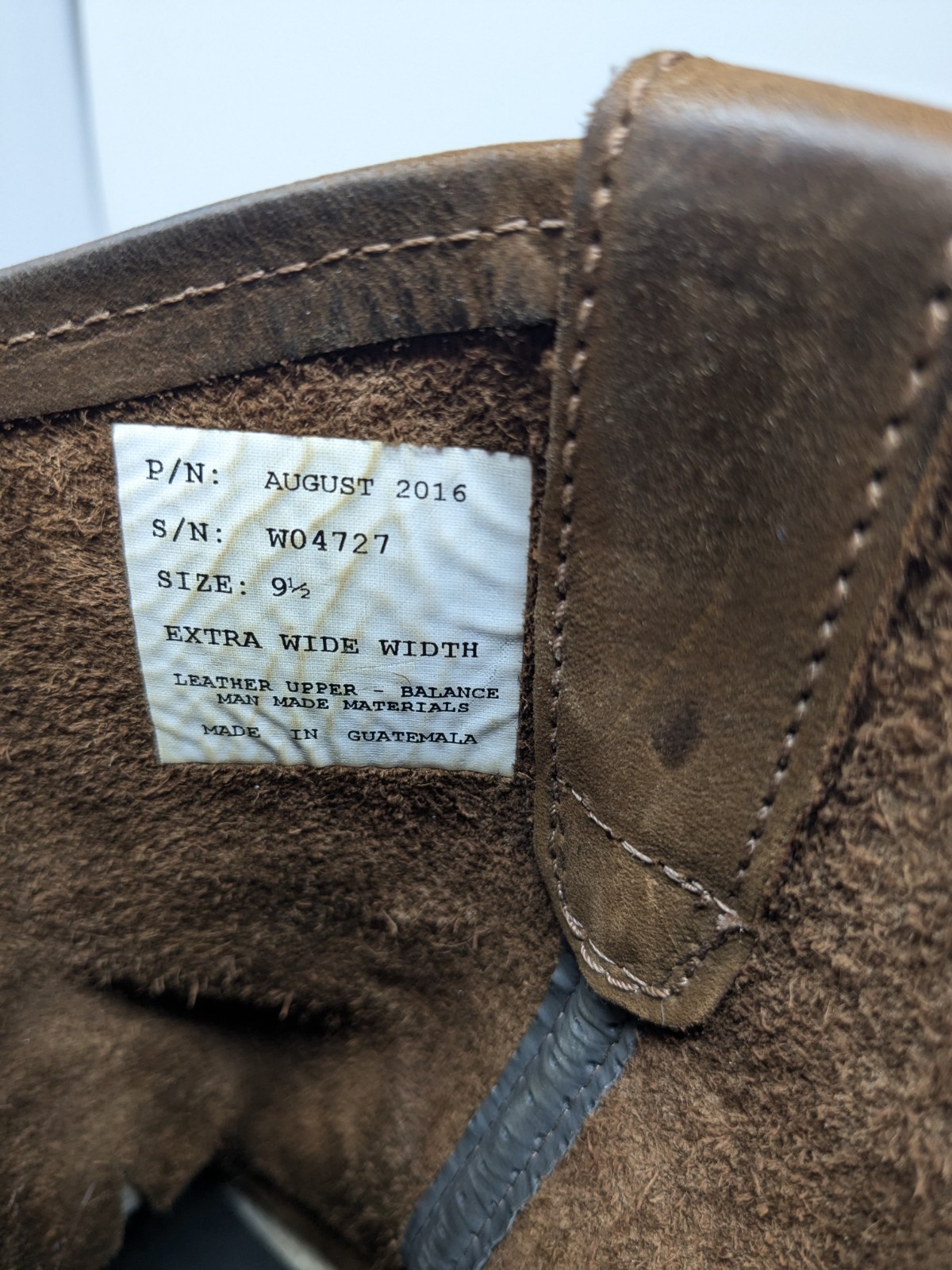 Wolverine Wellington W04727 Men’s Leather Work Western Boots Sz 9.5 Extra Wide
