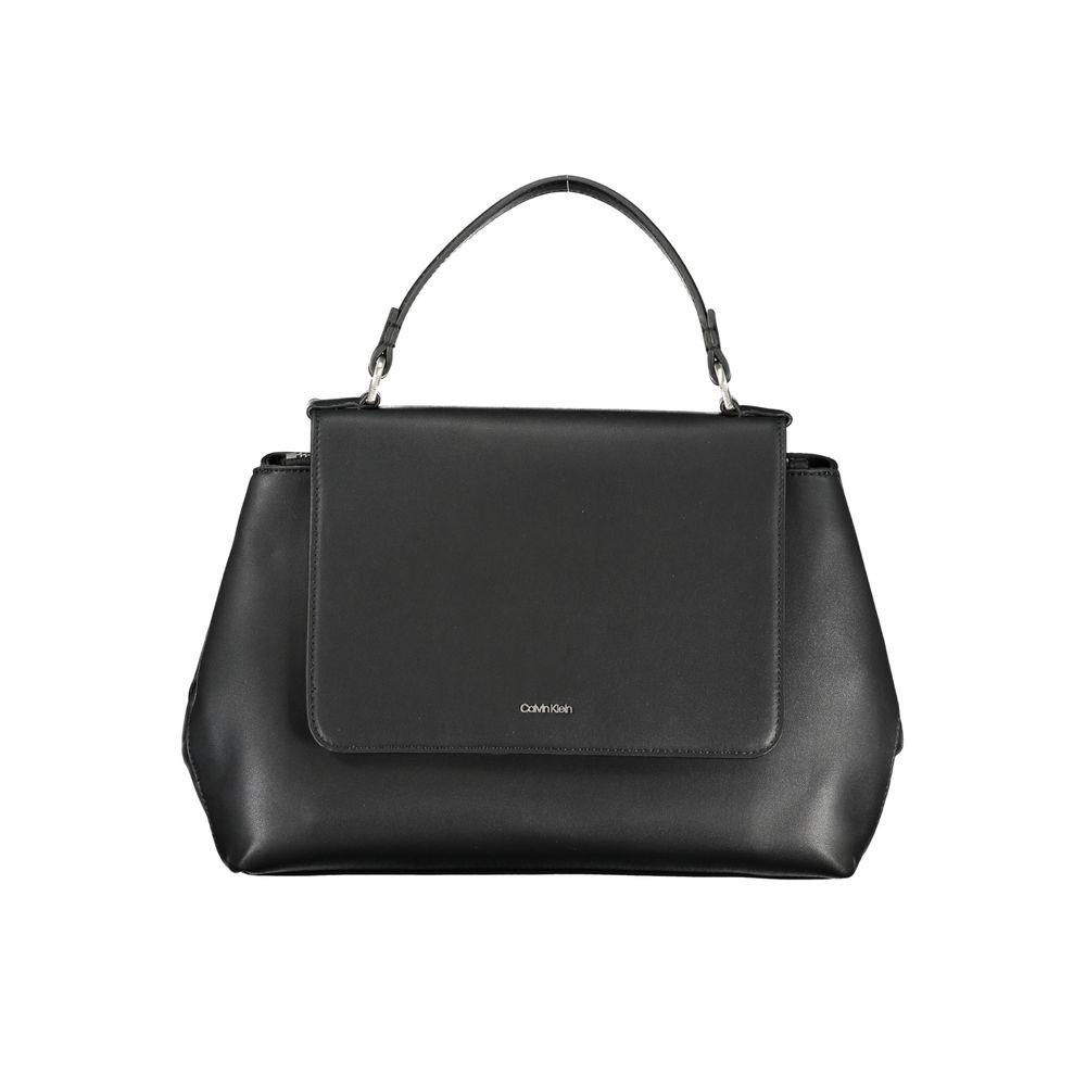 Calvin Klein Nero Polyester Womens Handbag 100% Authentic – CA-25940