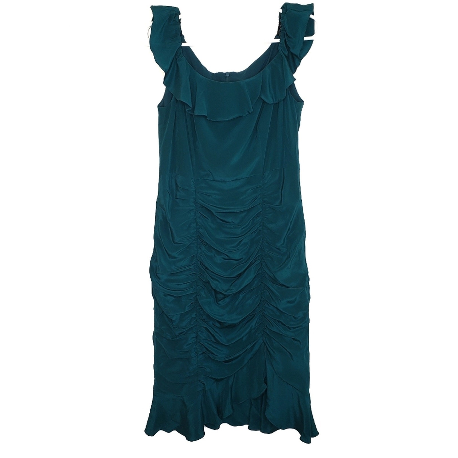 NEW Nanette Lepore Azure Sunset Silk Formal Party Cocktail Dress