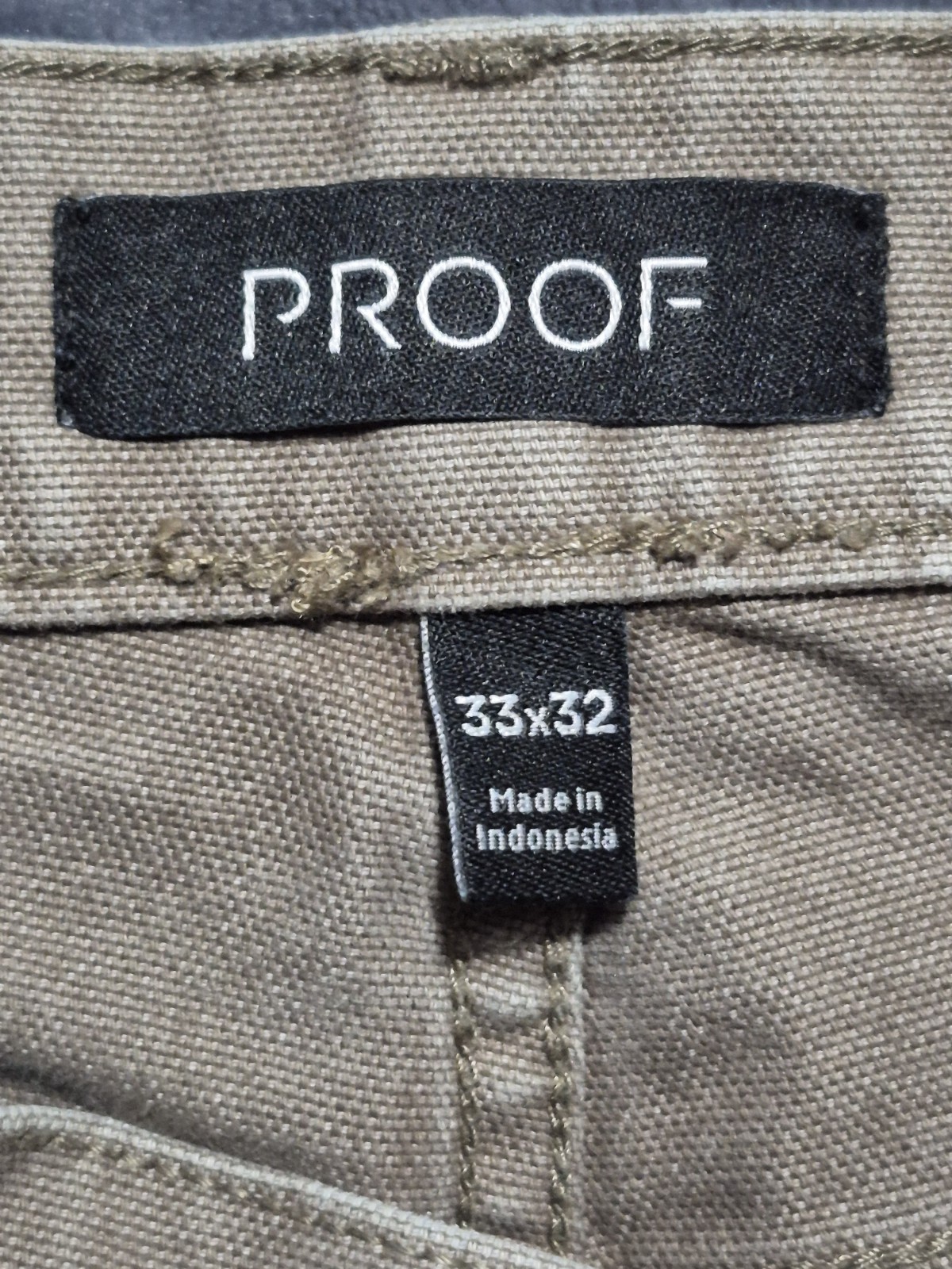 Proof Rover Pant HB Slim 5 Pocket Canvas Men’s 33×32 Huckberry Stretch Outdoors