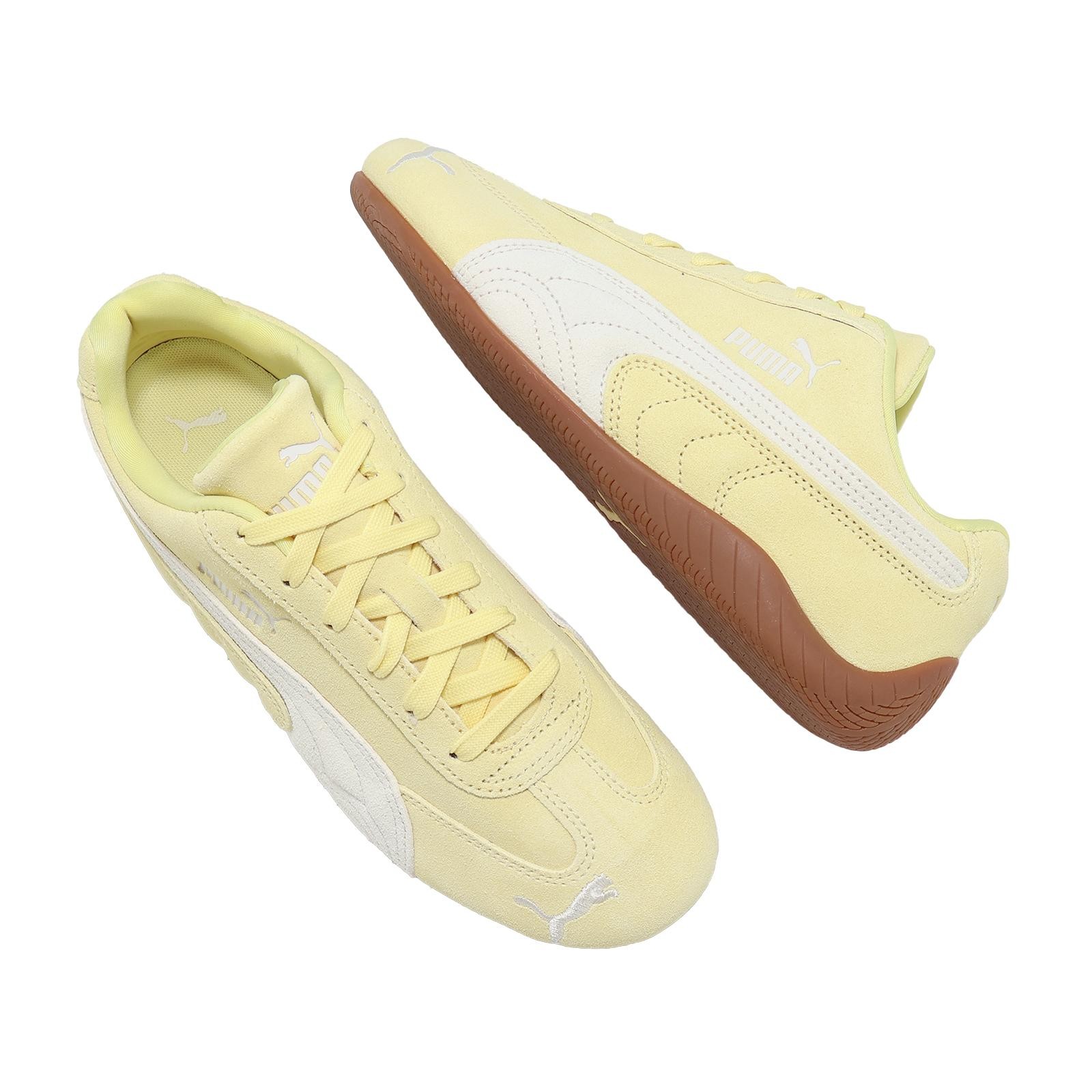 Puma Speedcat OG Yellow Ivory Men Unisex Casual Lifestyle Shoes 398846-68