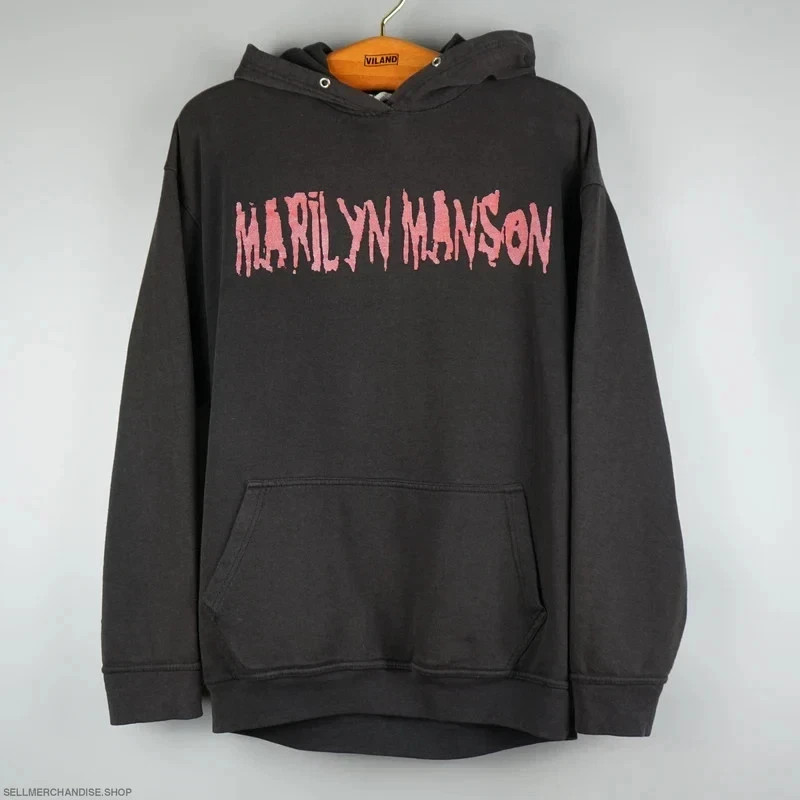 New Apparel Vintage 1996 Marilyn Manson Hoodie Antichrist Superstar Gift for fan