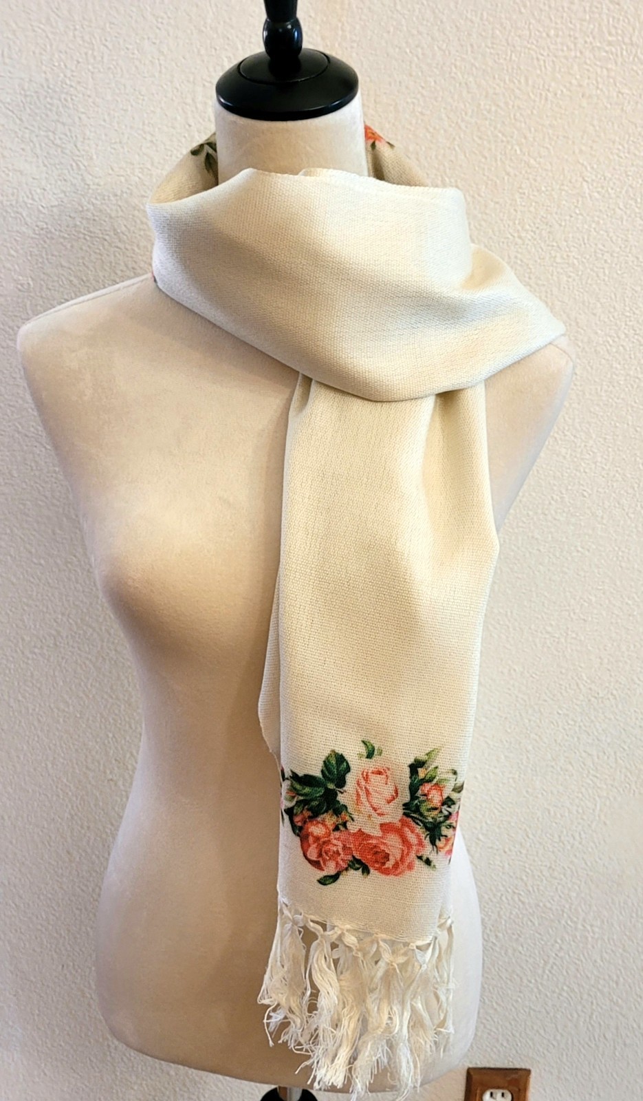 Virgen de Guadalupe Religious Small, Rebozo, shawl, pashmina, scarf, Chalina