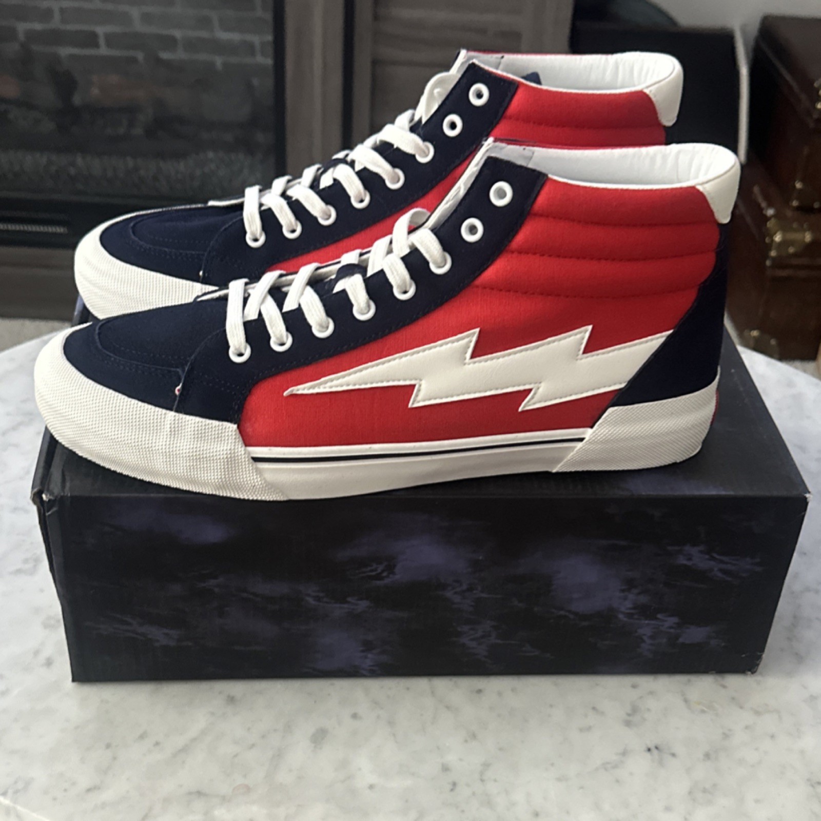 Revenge x Storm Vol. 2 Red Navy Unisex SZ 14 (Damaged Box MSRP:$200)