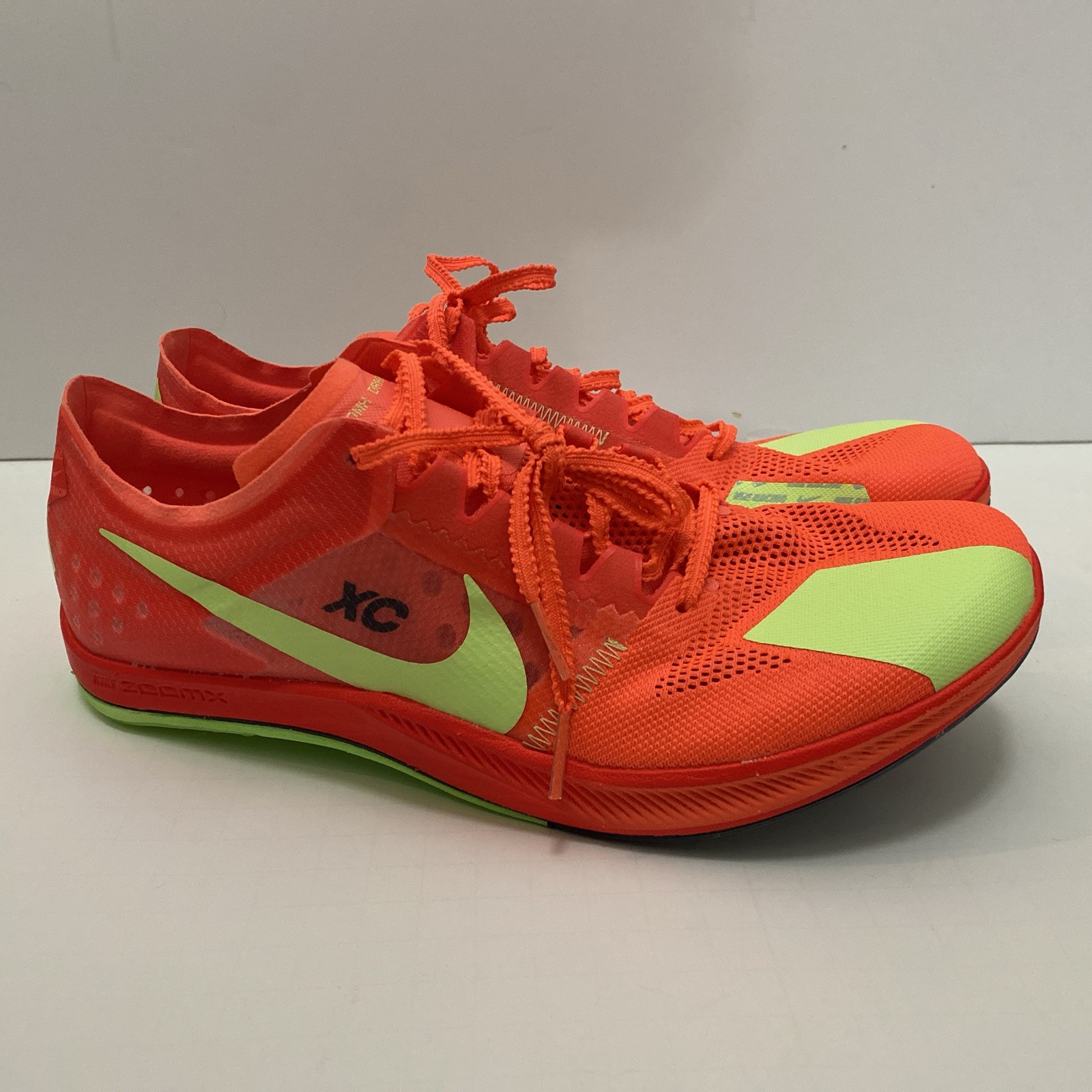 Men’s Nike ZoomX Dragonfly Cross Country Spikes With Two Spike Types Size 9.5