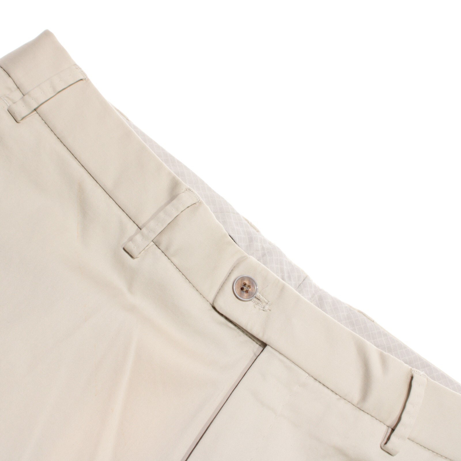 Hiltl NWD Cotton Blend Chinos / Casual Pants Size 52 (36 US) Parma In Beige