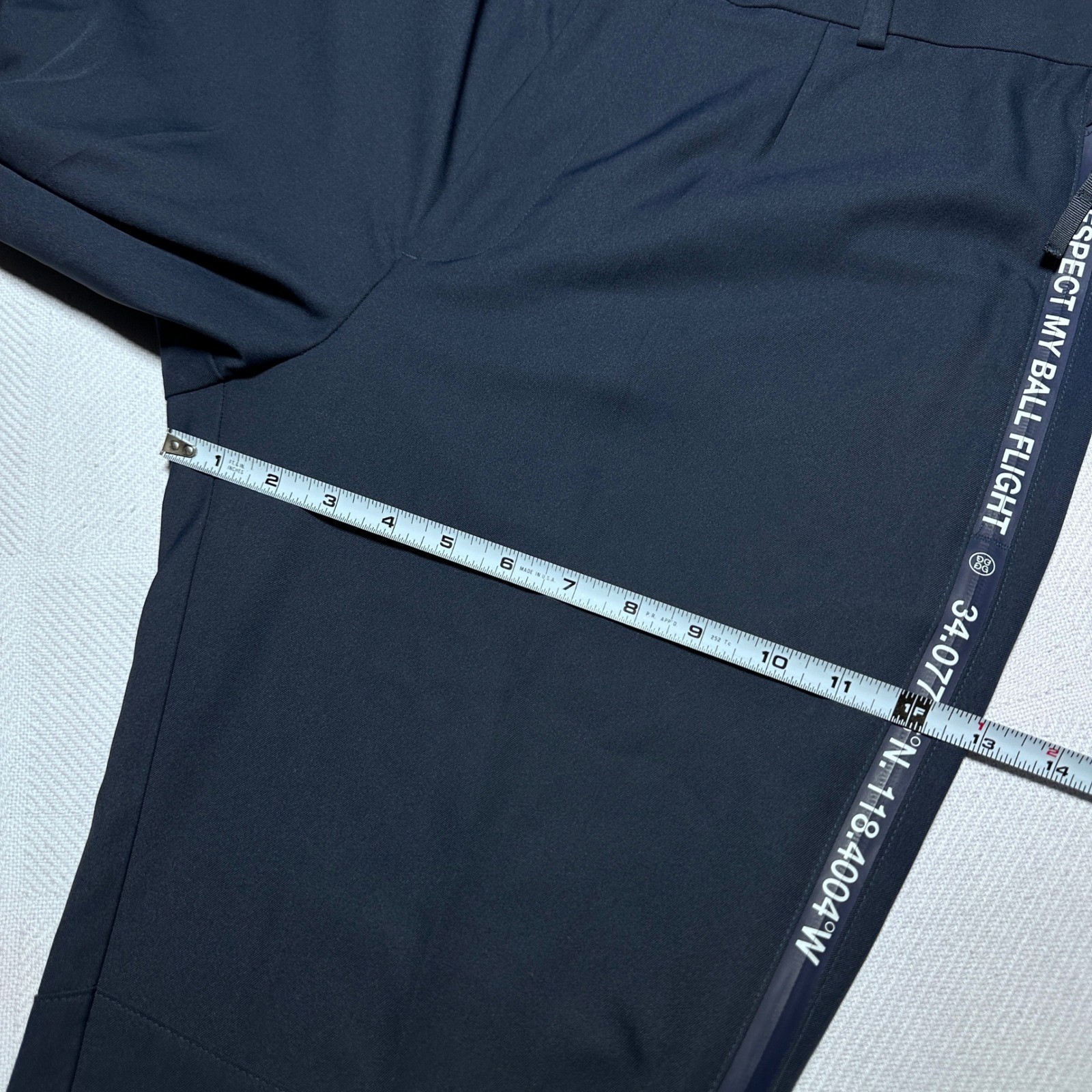 G/FORE Golf Joggers Mens 38 Performance Tech Active Respect My Ball Flight Navy
