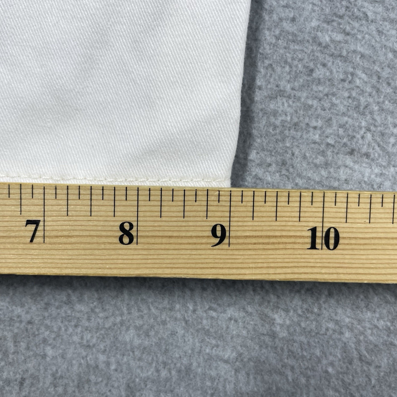 Wrangler Carpenter loop painter Jeans Men’s (fits 37×33) white straight solid