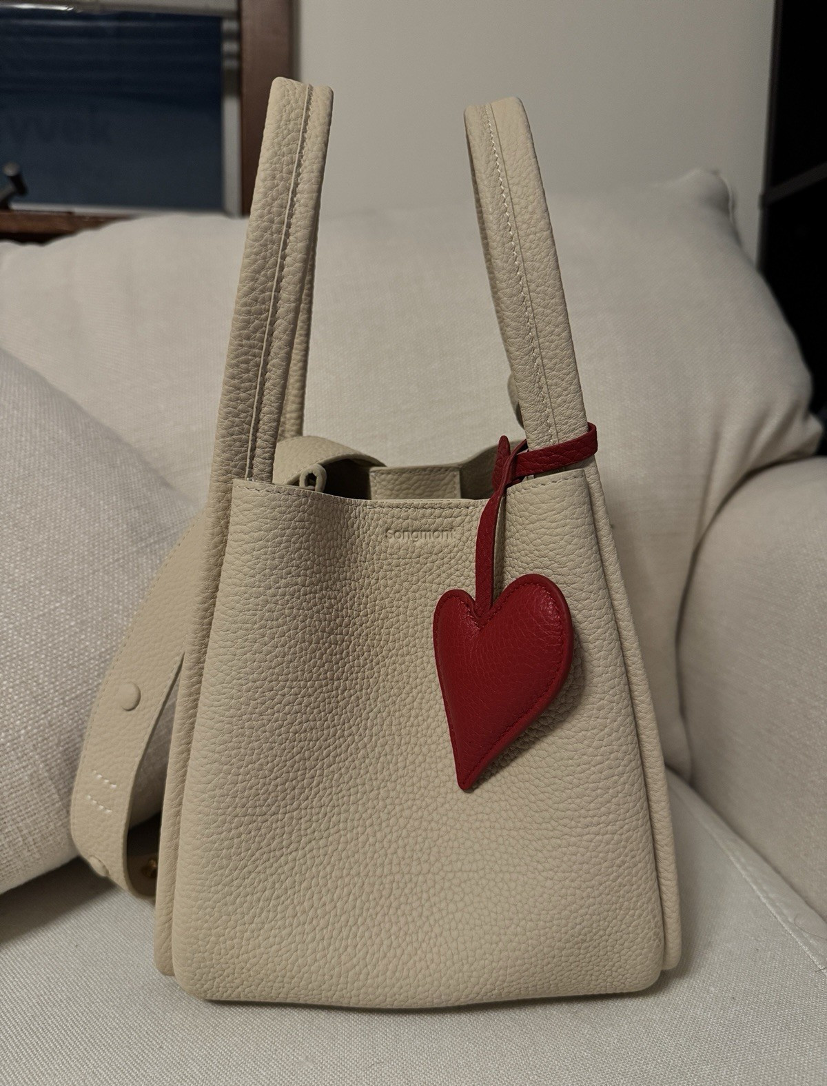 Songmont Bag Leather Top handle medium