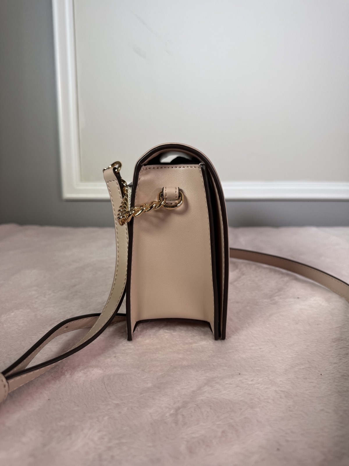 Michael Kors MK monogram crossbody bag