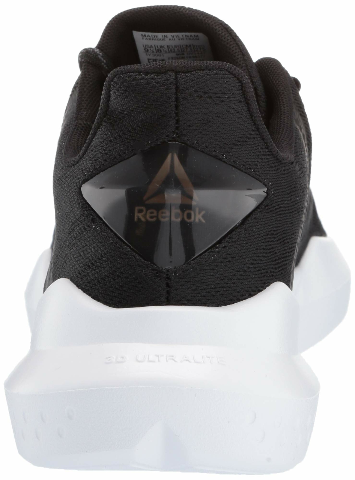 Reebok Men’s Split Fuel Sneaker DV5447 Black/True Grey/White Size 10.5M