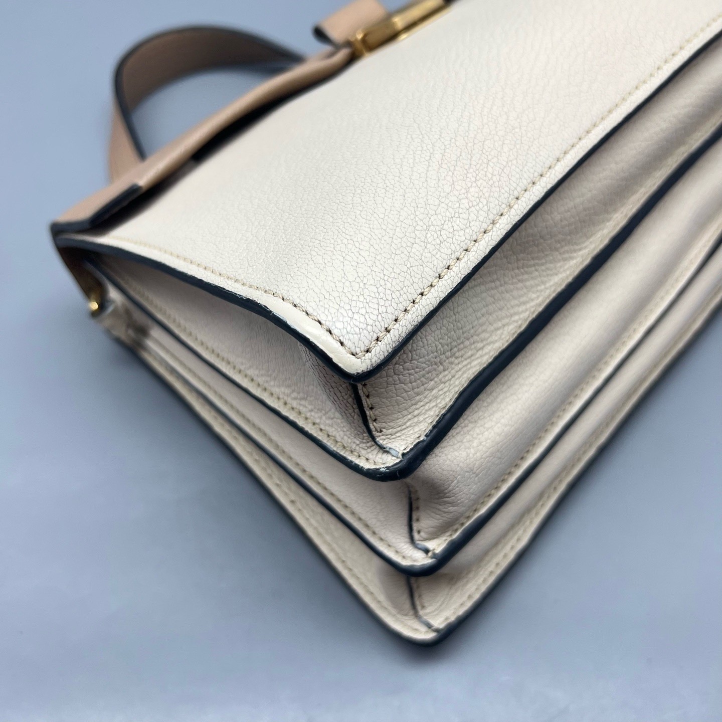 Miu Miu Pre-Owned Authentic Luxury Handbag Colorblock 27*18*13cm