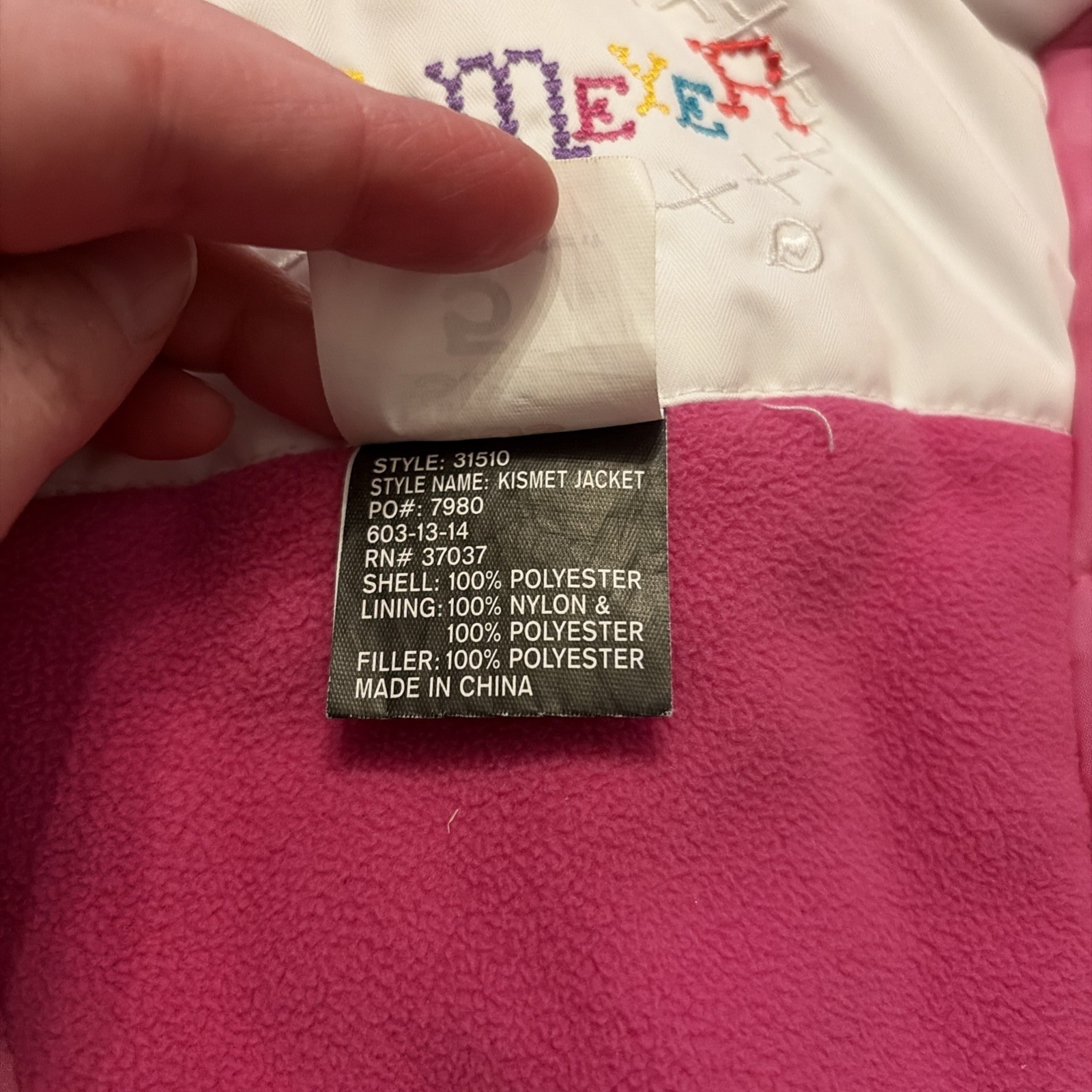 Obermeyer Girls Size 5 Kismet Ski Jacket Snow Coat detachable hood