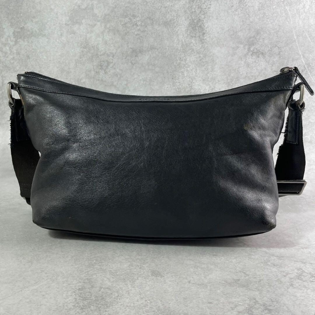 COACH Shoulder Bag Camden Transit Black Authentic From Japan