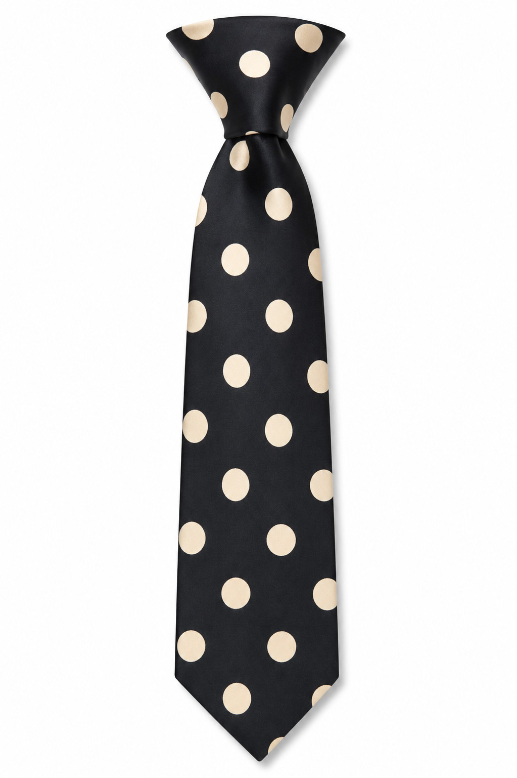 Mario Valentino Black Polka Dot Designer Tie – Made in Italy