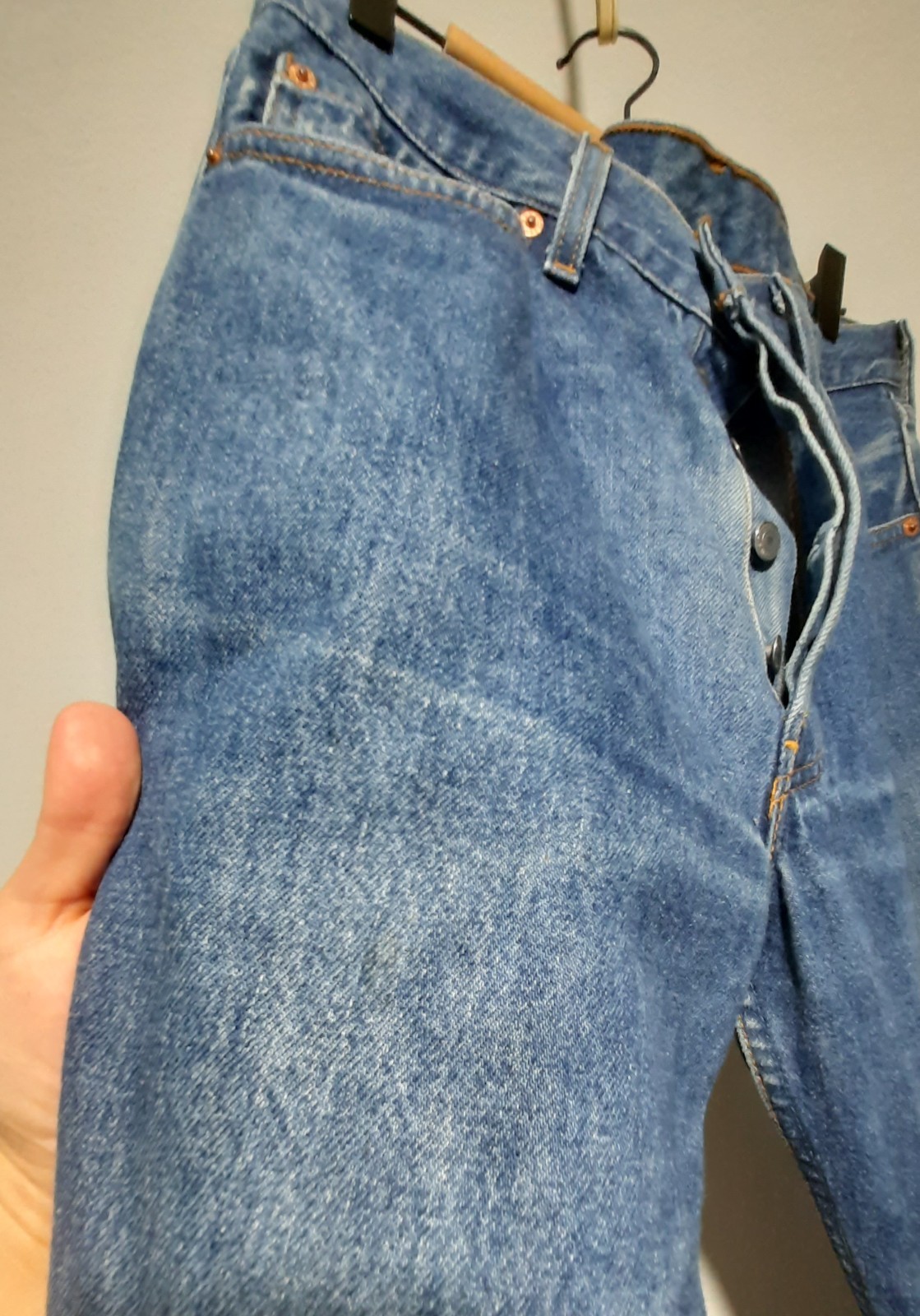Levi`s 501 Vintage jeans made in USA 1996 W 32 L32 100% cotton