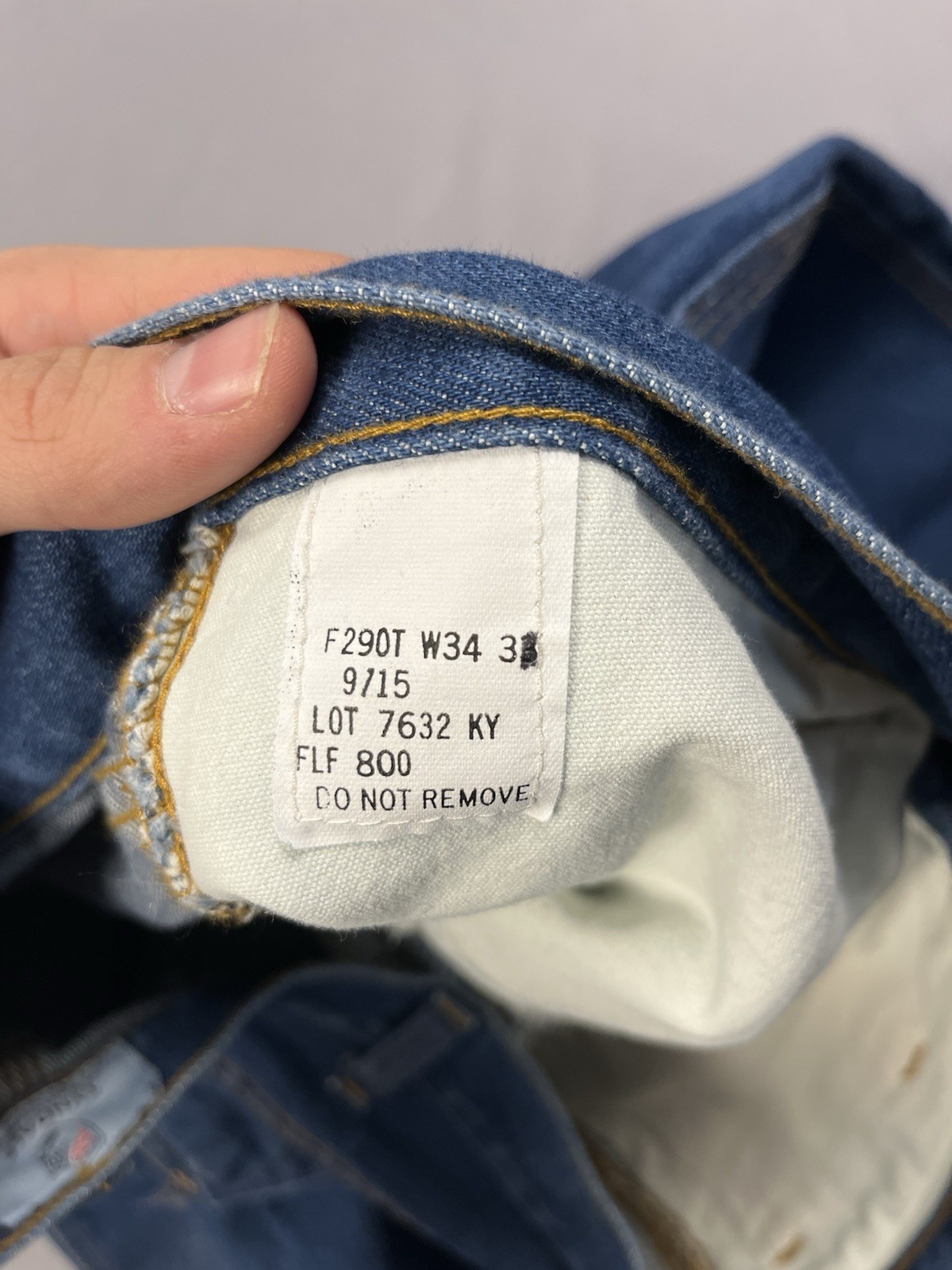Tyndale FR Jeans Mens 34×31 Blue Denim Carpenter Arc Rated CAT 2 Made USA F290T