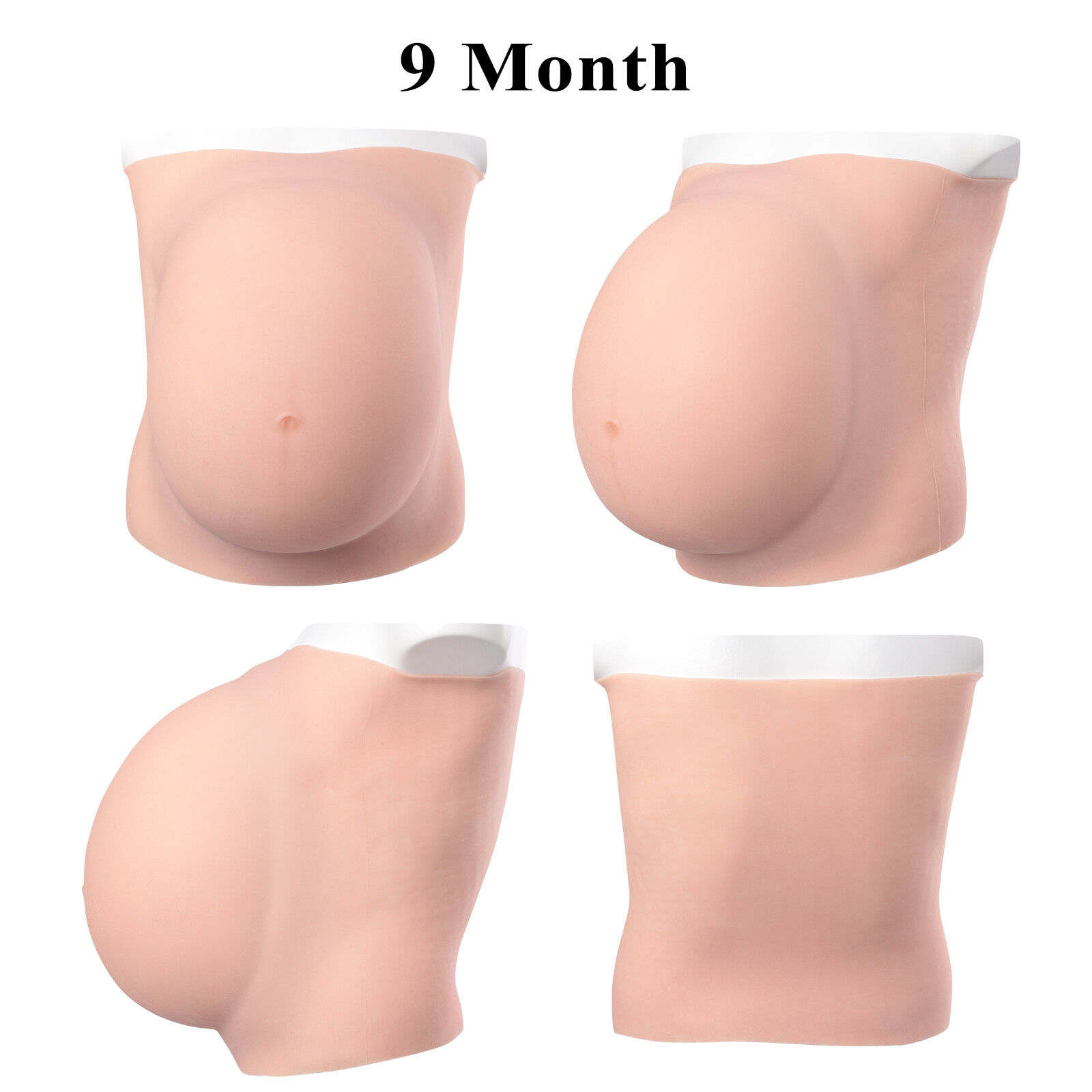 Silicone Pregnant Belly Artificial Belly Prosthetics Fake Pregnancy Belly Prop