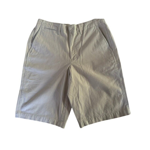Lands End Womens Size 6 Chino Shorts Elastic Back Waist Twill