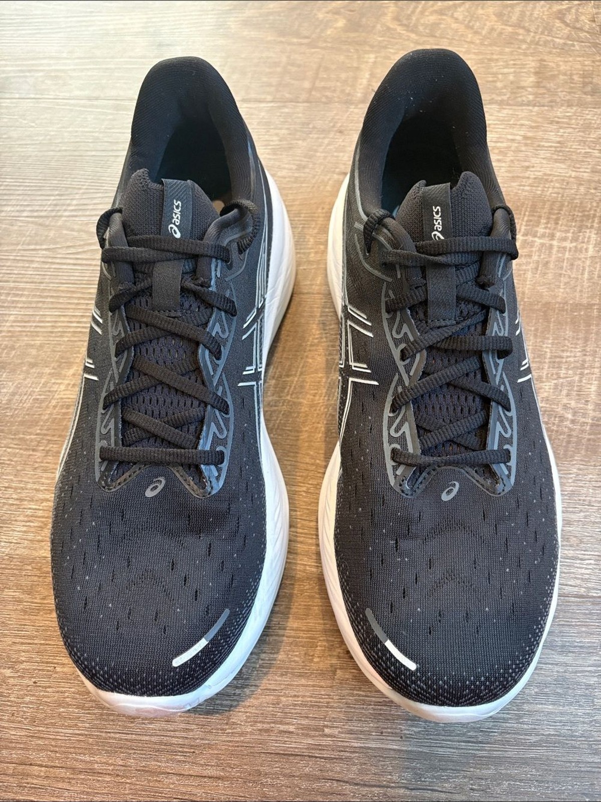 ASICS Gel-Cumulus 26 Running Shoes Men’s 11.5W WIDE Black/White Athletic