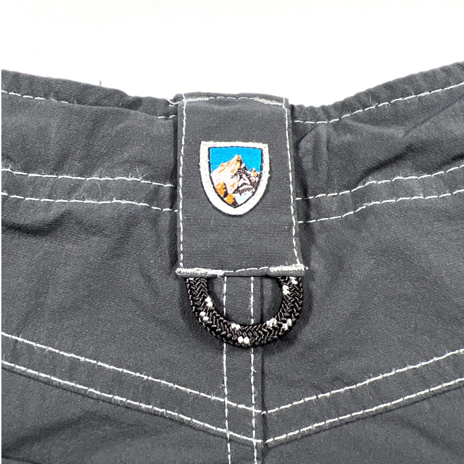 Kuhl Boys Renegade Pant Small 6-7 Carbon Dark Gray Hiking Outdoor Gorpcore NWOT