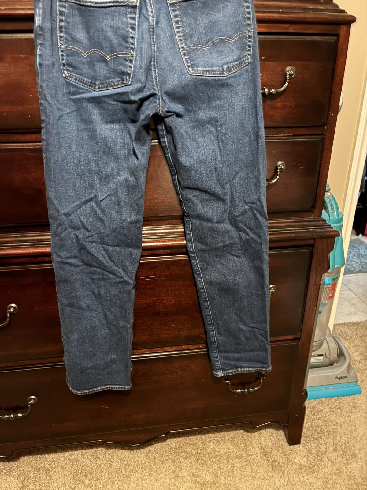 American Eagle Outfitters Original Straight Dark Wash Mens Jeans Size 32×34